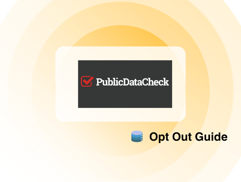 PublicDataCheck Opt Out