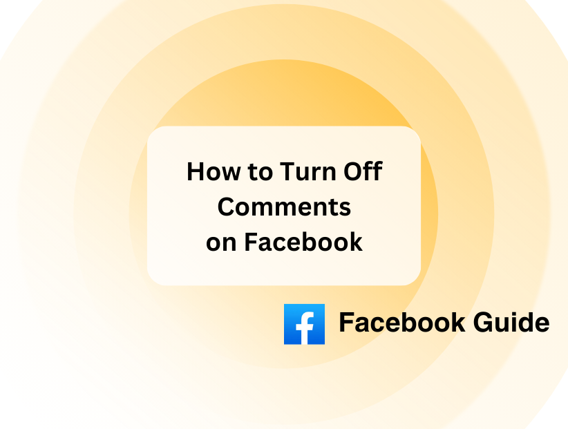 How to Turn Off Comments on Facebook